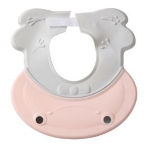 톨스토이 개구리 캐릭터 귀까지 완벽차단 실리콘 샴푸캡_핑크