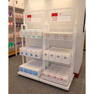 화장품 진열대 판매대 선반 디스플레이 수납 정리대 매장 전시대