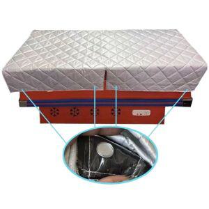 냉동고 덮개 단열 커버 천 보냉 냉장고 자외선 차단 방수 업소용 단열재 아이스크림 자석