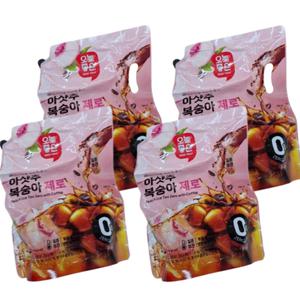 오늘좋은 아샷추 복숭아제로 1500ml x 4개 아이스티에 커피샷추가