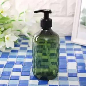 욕실 샴푸용기 리필용기 500ml 그린 원통 디스펜서 (WFHJGHG)