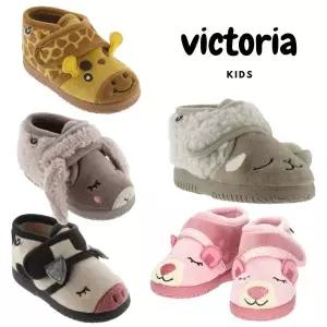[VICTORIA]빅토리아슈즈 키즈 찍찍이 애니멀 아동 털신 부츠 10종택1 캐릭터신발