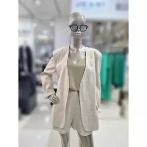 제시뉴욕 세이브존04 노카라 루즈핏 린넨자켓 DE85JH2510JH (34852815)