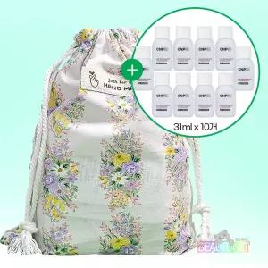 M스트링 파우치 (CNP RX 스킨 레쥬버네이팅 클렌징 워터31mlx10) 복주머니