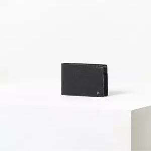 닥스 액세서리 25FW [반지갑][JOSEPH][조셉] 블랙 가죽 DD로고 클래식 DBWA5F323BK