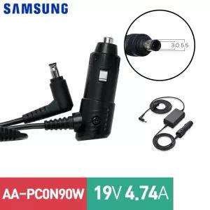 [삼성정품 충전기] 삼성노트북전용 차량용 어뎁터 시거잭 to 노트북 19V 4.74A 90W