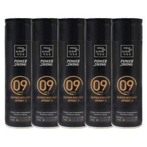미쟝센 파워 스윙 슈퍼 스트롱 스프레이9 200ml x5
