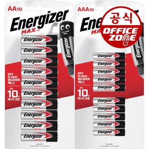에너자이저 맥스 건전지 10알입 (AA/AAA) 1.5V