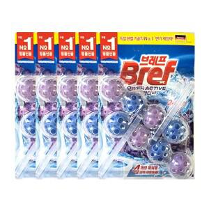 헨켈 브레프 파워 액티브 변기세정제 라벤더향 50g x 2개입 5개_