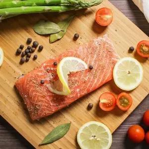 [푸드공작소][신선직송] 노르웨이산 슈페리어급 냉장 생연어 뱃살 500g