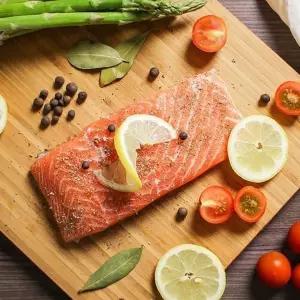 [푸드공작소][신선직송] 노르웨이산 슈페리어급 냉장 생연어 뱃살 1kg