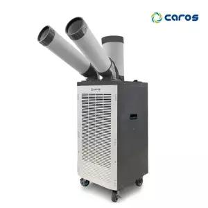 2구 자바라 4L 이동식에어컨 CPC-F3900G 실외기없는 공장형 공업용 업소용 산업용 창고