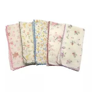 [3개 1세트] 요루면 가제 손수건 / 3매 거즈면 사각 40cmX40cm