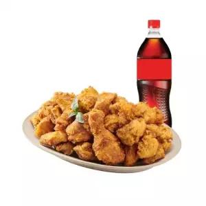[노랑통닭] (오리지널/순살)후라이드치킨+콜라1.25L