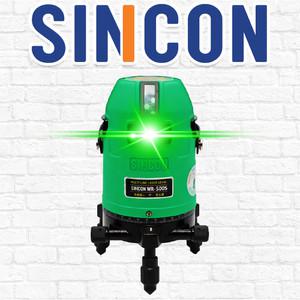 신콘 SG-500S 업그레이드 8라인 8포인트 전자식 그린 레이저 레벨기 수평계 수평기 레이져 측정기 WR-500S