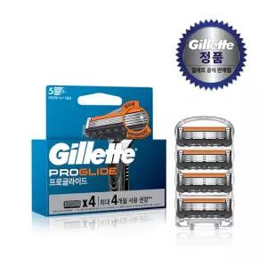 질레트 프로글라이드 매뉴얼 면도날 4입