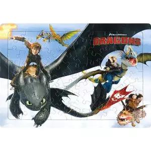 80조각 판퍼즐 - 드래곤 길들이기 투슬리스를 찾아서 유아동퍼즐 직소퍼즐 어린이집 유아퍼즐 391696