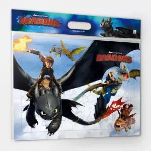 80피스 판퍼즐 드래곤 길들이기 비행 (AL80-131) 391693