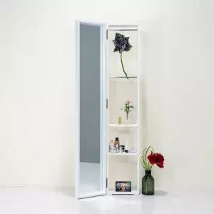 [우아미가구]이우 이동형 전신거울 행거