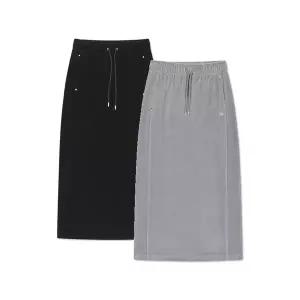 [르꼬끄](대전신세계)[60% OFF] (QP422OSKO2) 여성 벨벳 맥시 스커트 / 대전신세계