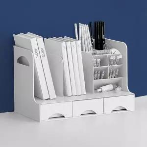 [NS홈쇼핑]OFFISYS 올인원 데스크테리어 오거나이저 서랍 책꽂이 연필꽂이..