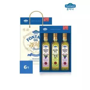 [하프클럽/폰타나]폰타나 스페셜 오일세트 3호 선물세트 x 6개 / 설명절선물 (1박스 구성)