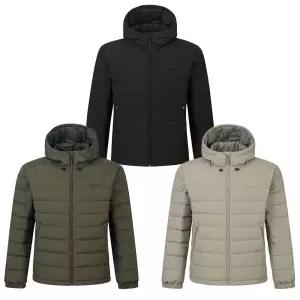 네파 남성 라이트 후드 다운 재킷 경량 가벼운 간절기 아우터 오리털점퍼 양쪽 핸드 포켓