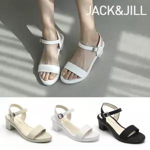 [잭앤질]잭앤질 심플일자 통굽샌들(JB1Z385)