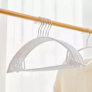 [살림의기술] 360도 회전형 튼튼한 어깨뿔방지 논슬립 니트 셔츠 옷걸이 20P