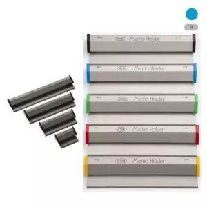 아톰 칼라메모홀더 대 110x18x12mm 청색 110mm 더블클립 나비지협 안내판