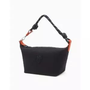 [갤러리아] [25FW]네이비 여성 포인트 스트랩 코튼 파우치백 HWBA5F601N3