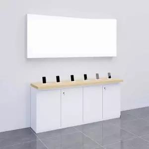 핸드폰 진열대 테이블 선반 휴대폰 매장 전시대 전시 체험대