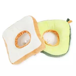 부드러운 강아지 고양이 넥카라 소형견용 폭신 쿠션 콘칼라 1개