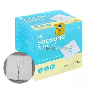 수성 멸균거즈엔 Y형 10cmX10cmX8P 드레싱 거즈