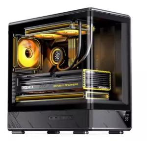 :존스보 JONSBO D200 미니타워 컴퓨터 PC 케이스 (블랙)