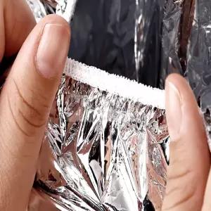 보람스마켓 은박 헤어캡 염색 수면 셀프 호일