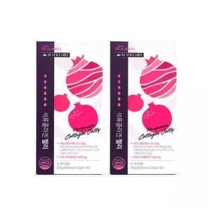 석류콜라겐 젤리 스틱 2박스 (총 28포) 300달톤 저분자피쉬콜라겐