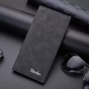 남성 PU소재 슬림 장지갑 얇은 지갑 가죽 아트박스 (WFK30EQ)