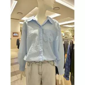 [ZOOC](천안아산점)스트라이프 루즈핏 셔츠 Z252MSC041