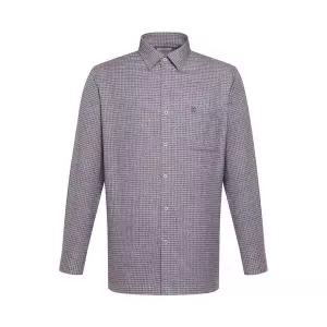 [닥스]기모 폴리혼방 스몰체크 셔츠 레귤러핏 바이올렛___DKW2SHCL114V1