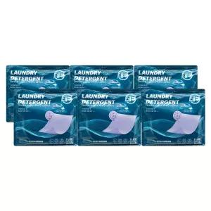 테크 한장빨래 효소캡처 라벤더 시트세제 15매 x 6팩 /An