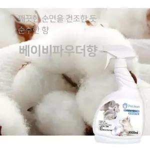 펫크린 탈취제 베이비파우더향 1L