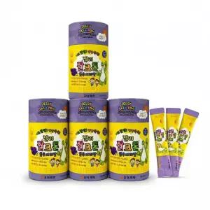 조아제약 젤리 잘크톤 블루베리맛 스틱 어린이 성장 영양제 비타민D 아연 30포 4개