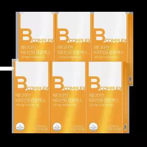 메디타민 고함량 비타민B 컴플렉스 6박스(총 360캡슐) 발송 에너지비타민 불만족 100%환불