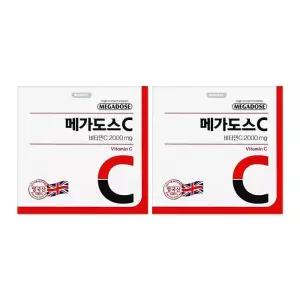 고려은단 메가도스C 비타민C 2000 2g 100포 2개/mjc