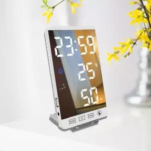 LED 탁상시계/전자/시계/온도/습도/디지털/무소음/알람/인테리어/탁상용/스마트/무선/사무실/아이방/거실