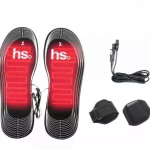 방한 전기 열선 깔창 충전식 usb 충전 깔창 겨울 온열