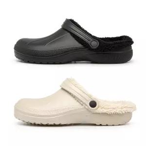 월드컵 플러피 남성 여성 EVA 털 슬리퍼 겨울 방한화 수능 신발