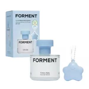 포맨트 시그니처 퍼퓸 코튼베이비 50ml + 미니퍼퓸밤키링