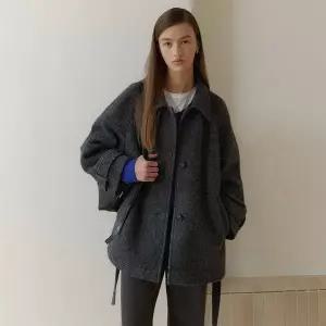 [온앤온](강남점) 벨티드 울 하프 코트 NEW5WHA15_9E